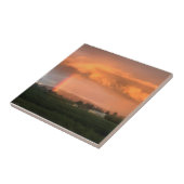 Rainbow Sunset Tegeltje (Zijkant)