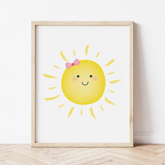 Rainbow Sunshine Clouds Nursery Muurkunst Sets