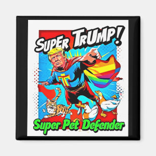 Rainbow Super Trump 2025 beschermt onze katten en Magneet
