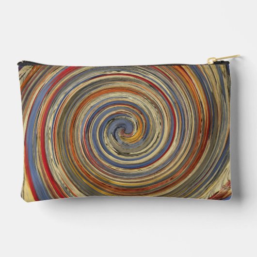 Rainbow Swirl Carry-All Pouch Etui (Achterkant)