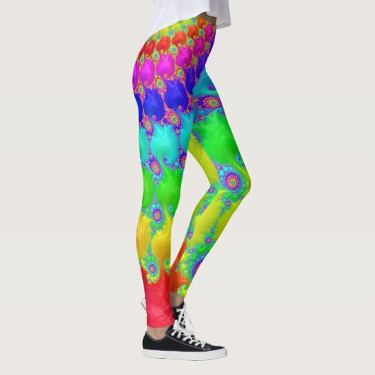 Rainbow Swirl Leggings (Rechts)