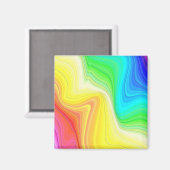 Rainbow Swirl Magneet (Voorkant / Achterkant)