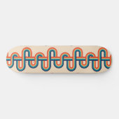 Rainbow Swirl Skateboard (Horizontaal)