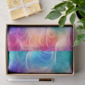Rainbow Swirl Stardust Decoupage Tissuepapier (Geschenk)