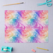 Rainbow Swirl Stardust Decoupage Tissuepapier (Craft)