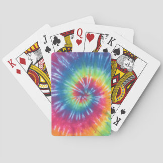 Rainbow Swirl Tie Dye Bicycle-speelkaarten Speelkaarten