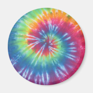 Rainbow Swirl Tie Dye Magnet Magneet