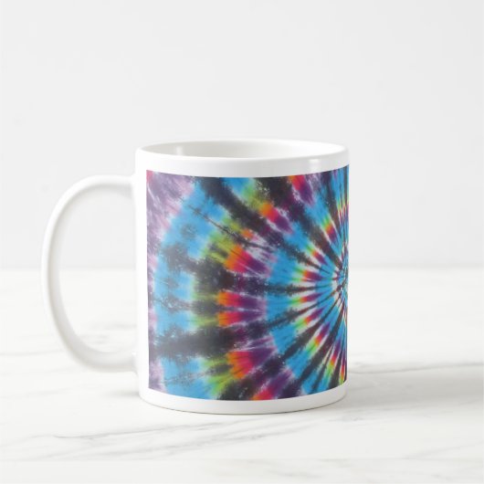 Rainbow Swirl Tie Dye Mok (Links)