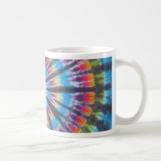 Rainbow Swirl Tie Dye Mok (Rechts)