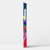 Rainbow Swirl Trippy Glow Stick Case-Mate iPhone Case (Achterkant / Links)