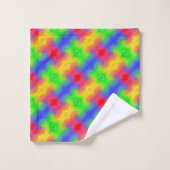 Rainbow Swirls Abstract Design Serviettes de bain (Gant de toilette)