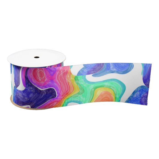 Rainbow Swirls Bath Lint (Spoel)