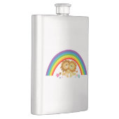 Rainbow Tango-Cute Cartoon Lions Classic Flask Heupfles (Rechts)