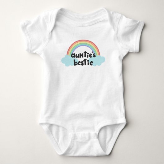 Rainbow Tante's Bestie Romper (Voorkant)
