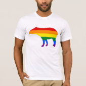 Rainbow Tapir T-shirt (Voorkant)