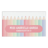 Rainbow Teacher School Naambadge (Voorkant)