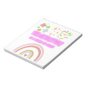 Rainbow Teaching is een werk van hart Notitieblok (Gedraaid)