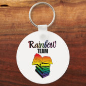 Rainbow-team van Porte Clé Sleutelhanger (Voorkant)