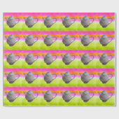 Rainbow Teapot arty tea party Cadeaupapier (Vlak)