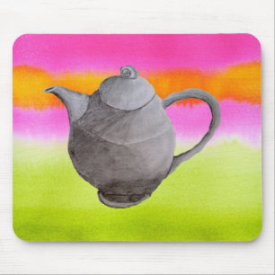 Rainbow Teapot arty tea party Muismat