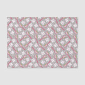 Rainbow Teeth Pattern Tissuepapier (Voorkant)