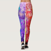 Rainbow Tentacles Leggings (Achterkant)