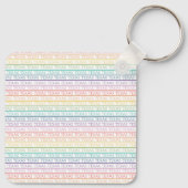 Rainbow Texas, Texas, Texas Sleutelhanger (Achterkant)