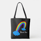 Rainbow & Thank You /noodzakken voor mode Draagtas (Achterkant)