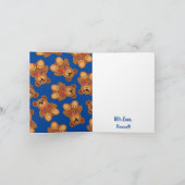 Rainbow Thank You Note Cartes (Intérieur)