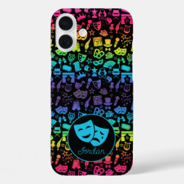 Rainbow Theatre Lover iPhone 16 Plus Hoesje