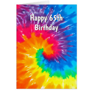 Rainbow Tie Dye 65e anniversaire