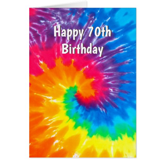 Rainbow Tie Dye 70e anniversaire (Devant)