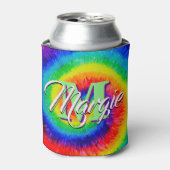 Rainbow Tie-Dye Alcohol Ink Blikjeskoeler (Blikje Voorkant)