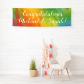 Rainbow Tie Dye Baby shower Spandoek (Insitu)