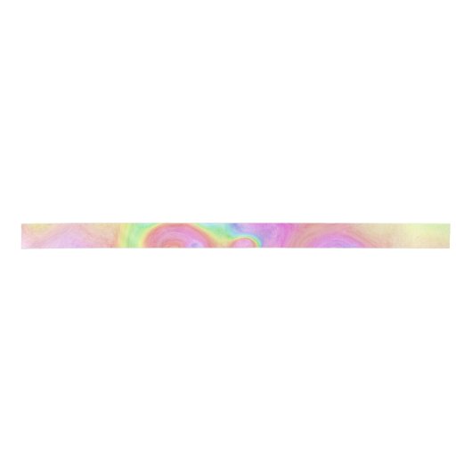 Rainbow Tie Dye Digital Art Lint (Voorkant)