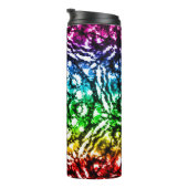 Rainbow Tie Dye Mandala Star Thermosbeker (Geroteerd rechts)