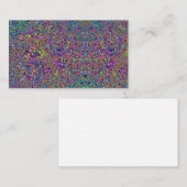 Rainbow Tie Dye Marble Hippie Kijk Visitekaartje (Voorkant / Achterkant)