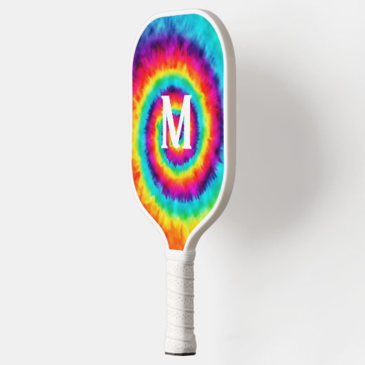 Rainbow Tie Dye Signature Pickleball Paddle (Links)