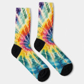 Rainbow Tie Dye Sokken (Rechts)