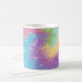 Rainbow Tie Dye Swirl Koffiemok (Center)