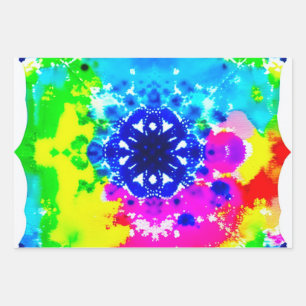 Rainbow Tie Dye Wrapping Paper