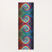 Rainbow Tie Dye Yoga Mat (dubbelzijdig) (Achterkant)