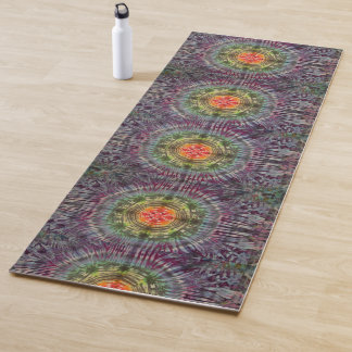 Rainbow Tie Dye Yoga Mat (dubbelzijdig)