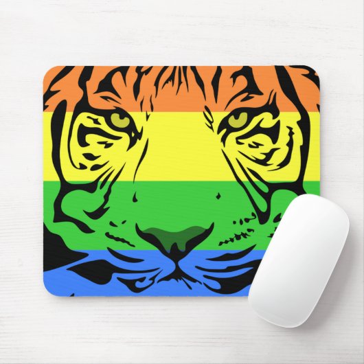 Rainbow Tiger Muismat (Met muis)