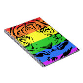 Rainbow Tiger Notitieboek (Rechterzijde)