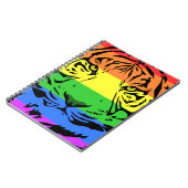 Rainbow Tiger Notitieboek (Linkerzijde)