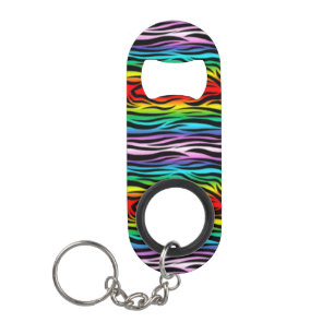 Rainbow Tiger Stripes Mini Flessenopener