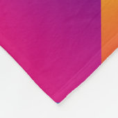 Rainbow Tiled Pillow Fleece Deken (Hoek)