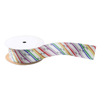 Rainbow Toothbrushes Ribbon Lint