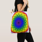 Rainbow Torus Canvas tas (Dichtbij)